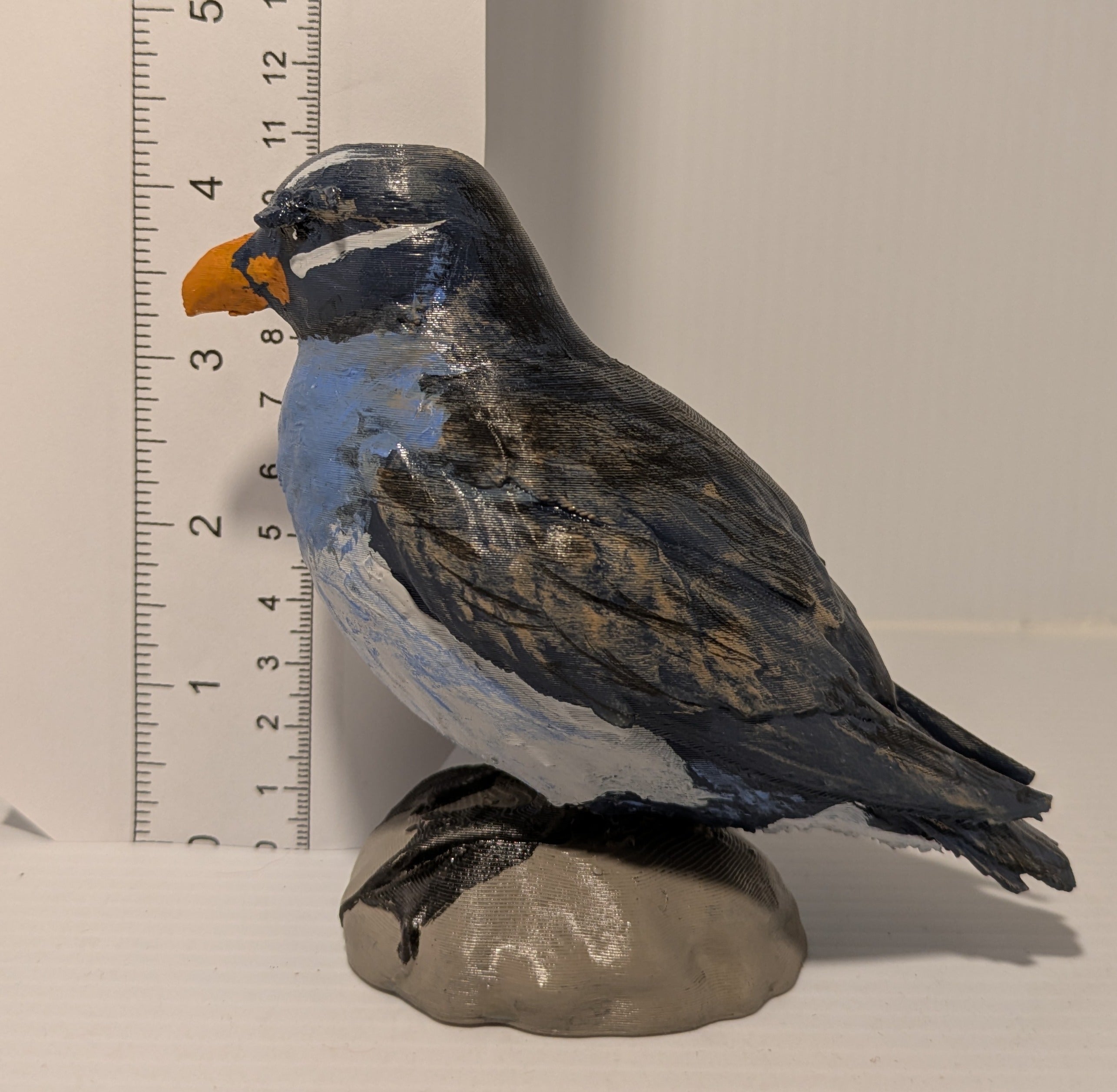 Rhinoceros Auklet Sculpture