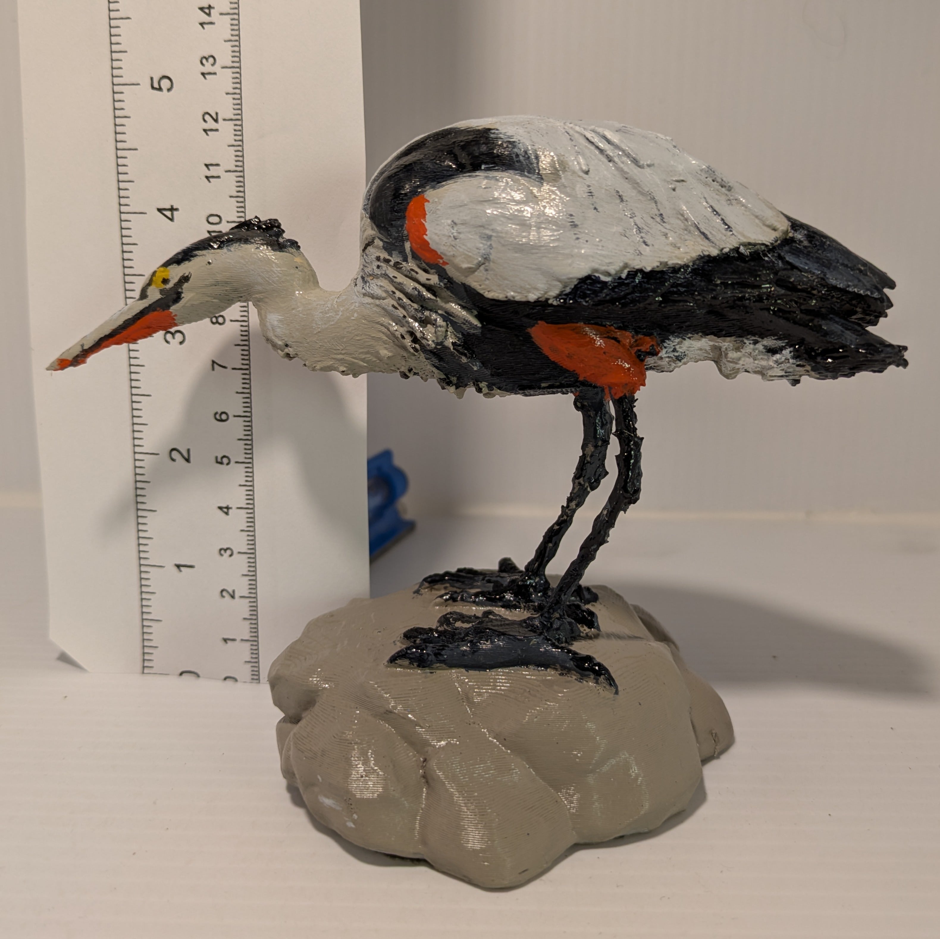 Great Blue Heron Sculpture
