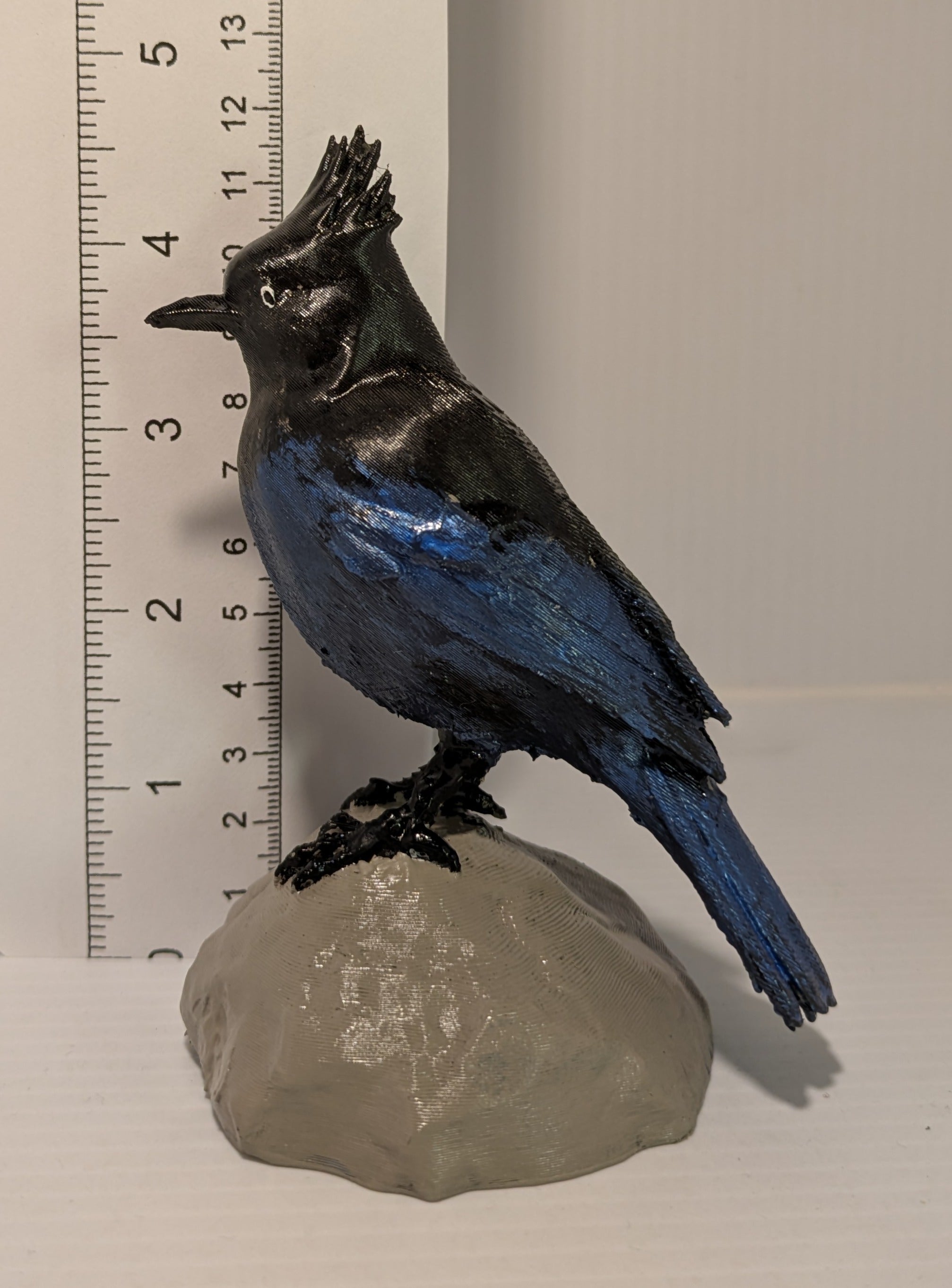Steller’s Jay Sculpture