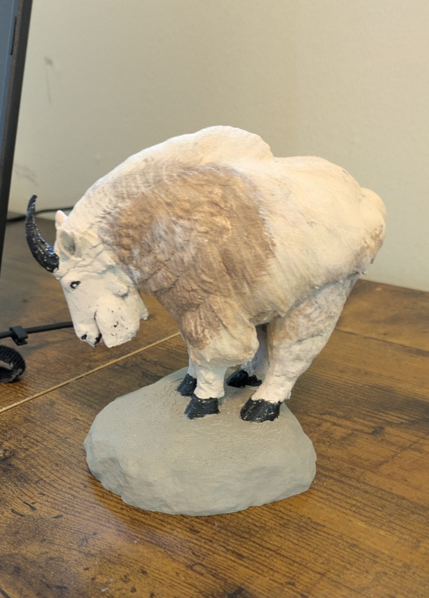 Mountain Goat Sculpture