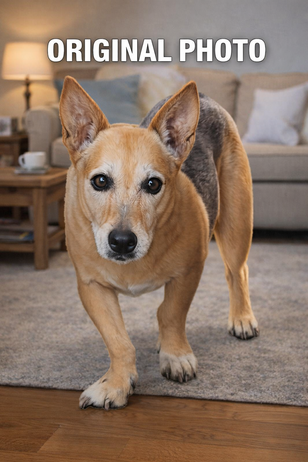 Hand‑Finished 3D Sculpture of Your Pet